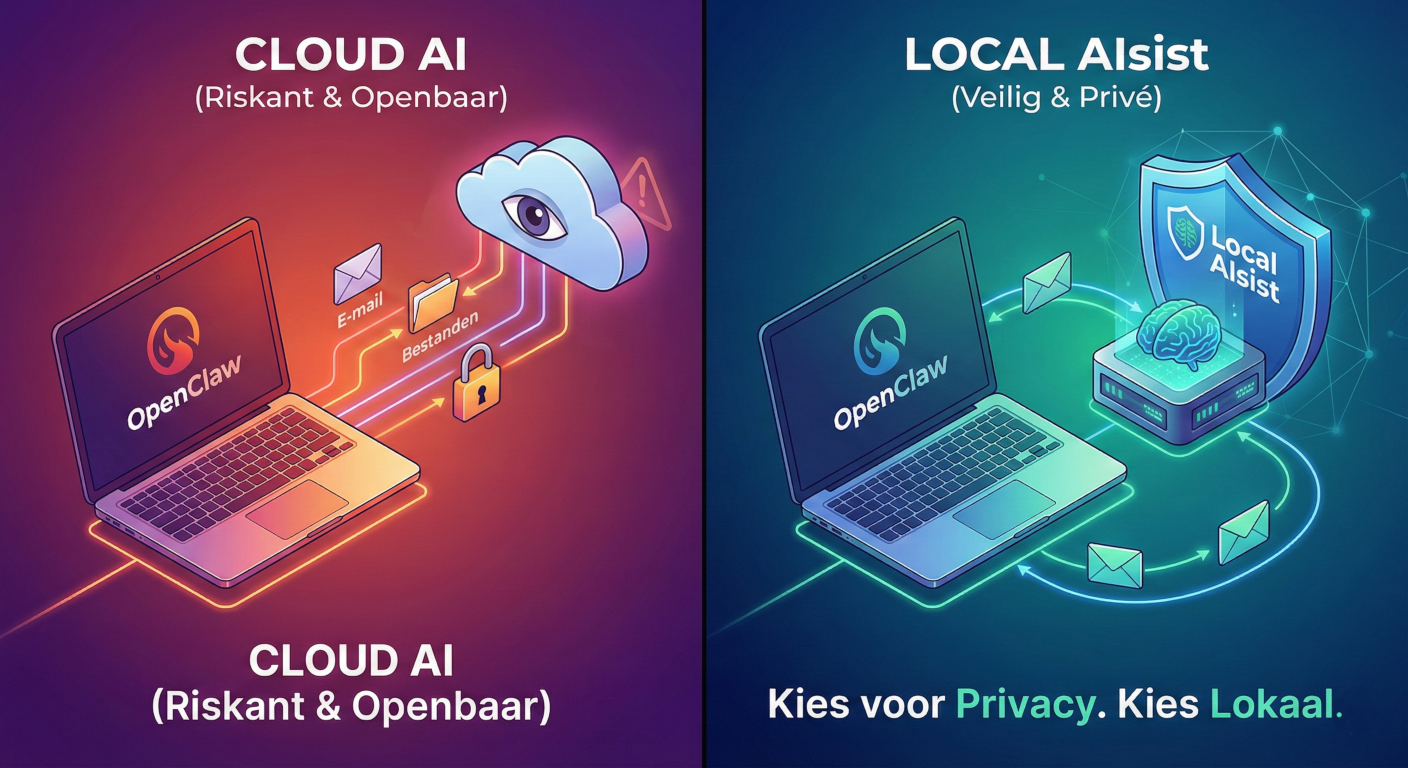 Is jouw slimme hulpje OpenClaw wel zo discreet? Wat je moet weten over AI en privacy.